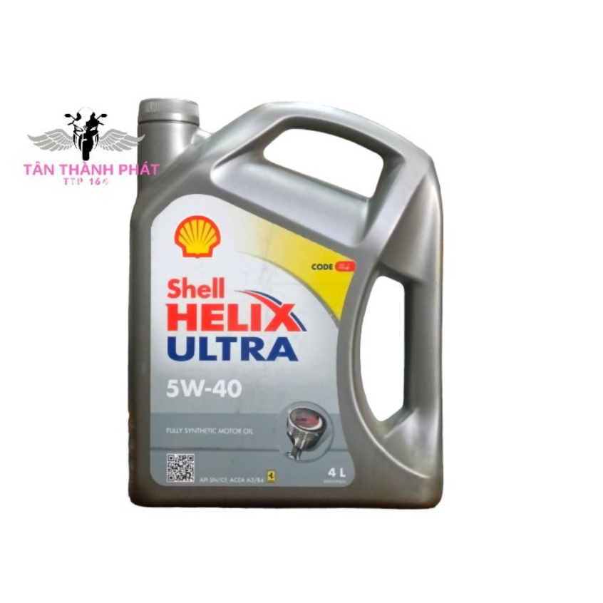 Dầu động cơ xe hơi cao cấp Shell Helix Ultra 5W40 4L