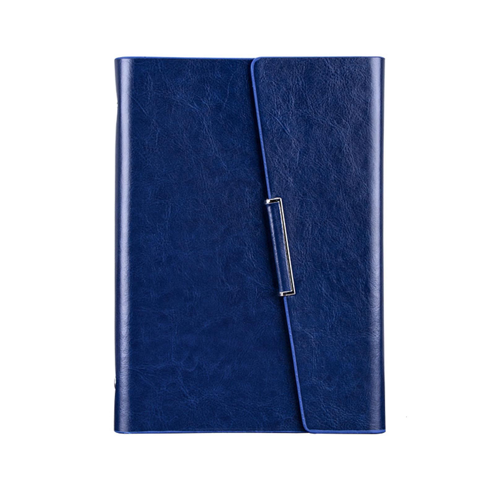 Portable A5 Notebook Reusable Loose-leaf Notepad Business Notebook for Women Men