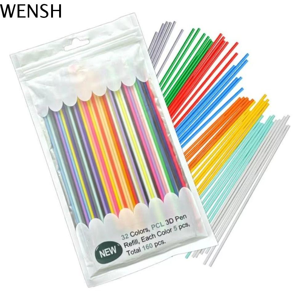 WENSH Nhiệt độ thấp Filament bút in 3D Chất liệu PCL Bút vẽ 3D Printing Nạp lại Thiết bị điện tử văn