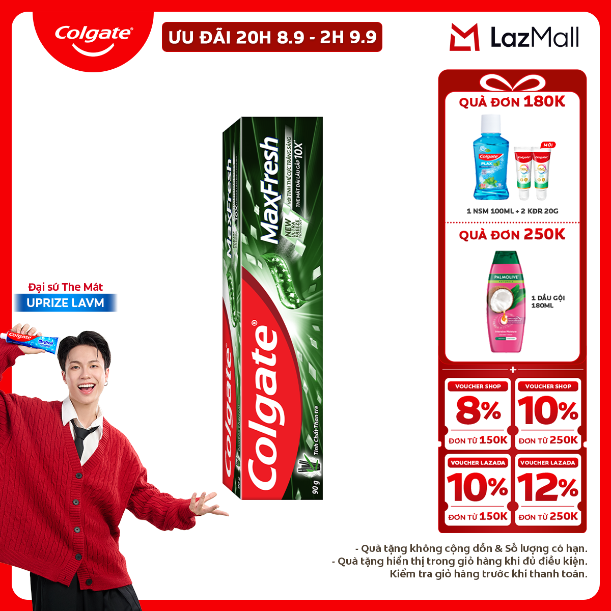 Colgate MaxFresh Bamboo Charcoal view 3