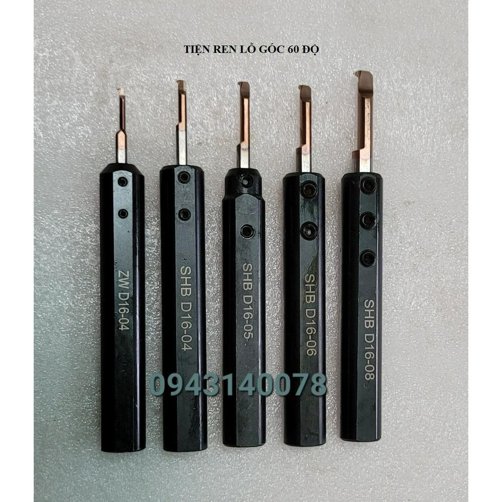 Cán dao móc lỗ, Dao móc lỗ hợp kim. Dao tiện ren hợp kim phi 3 đến phi 6 .