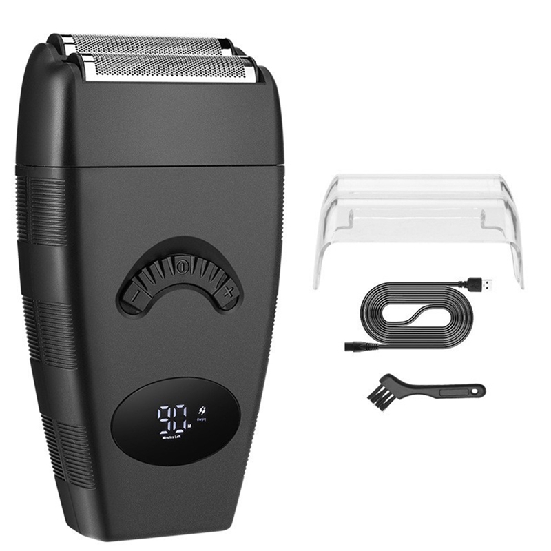 USB Charging Hair Trimmer Electric Hair Cutting Waterproof Bald Shaving Machine