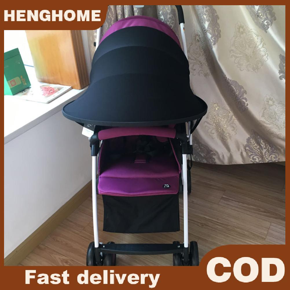 HENGHOME รถเข็นเด็กทารกม่านบังแดดครอบคลุมสำหรับรถเข็นเด็ก prams บังแดดบังแดดบังแดด ทารกรถเข็นเด็กบังแดดปกปิดรถเข็นเด็กบังแดด ทารกรถเข็นเด็กบังแดดปกสำหรับ prams และรถเข็นเด็กรถที่นั่ง Sun Shade ทารกดูแลรถเข็นเด็กรถนั่งรถรถรถเข็นรถเข็นเด็กบังแดดรถบังแดดบังแ