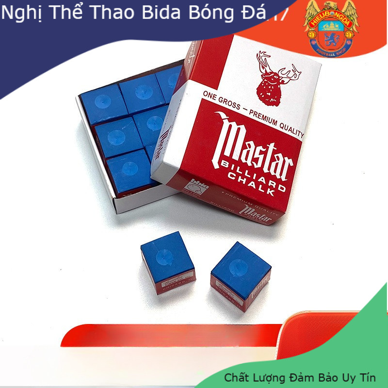 Nơ bida Master bột gậy bi-a, hộp nơ bột đá chống trượt, bột súng bi-a số 8 - 9 và bột sô cô la. - Nghị Thể Thao Bóng Đá Bida