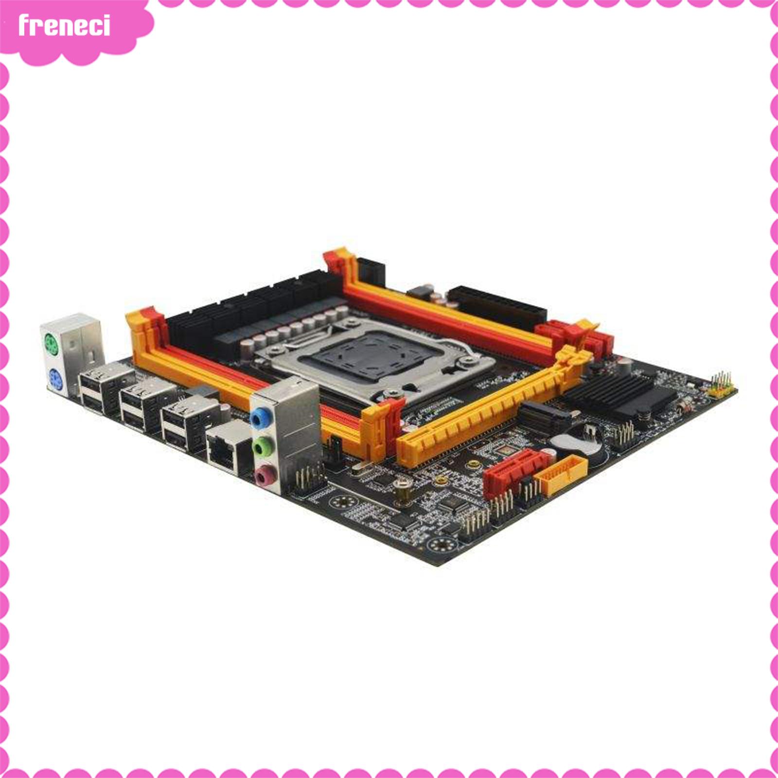 freneci Gaming Motherboard 6x USB2.0 Rich Expandability 1x Pciex16 Gigabit Ethernet 1x M.2 Reasonable Layout Multi Slots SATA2.0