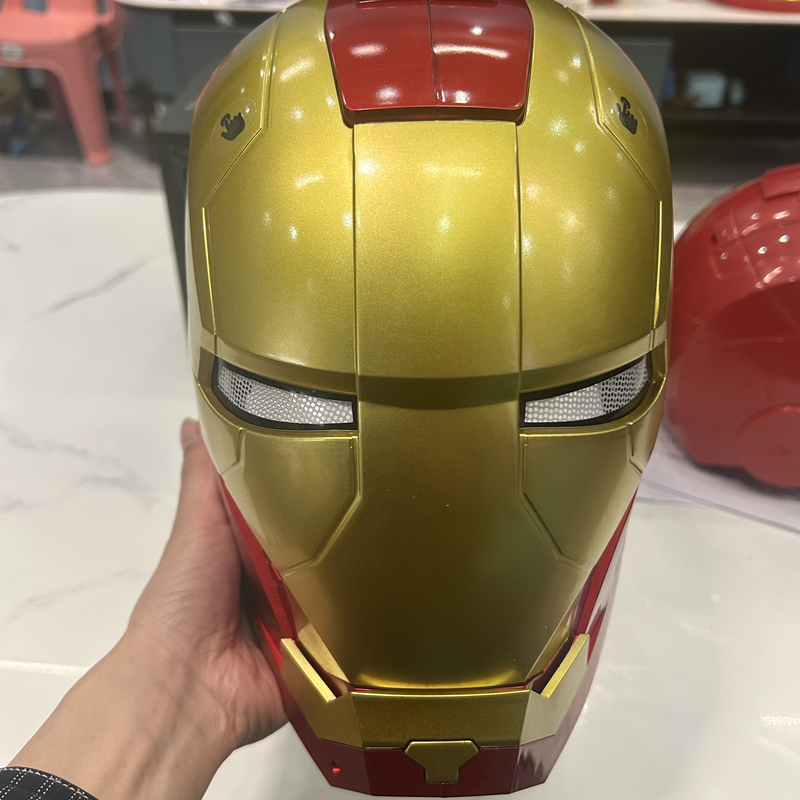 iron man helmet for sale singapore XSociety Official MK5 - in Built Jarvis AI The chin is made by exclusive mold and double Shop Iron Man Helmet Mk5