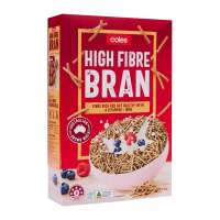 Coles High Fibre Bran 530g
