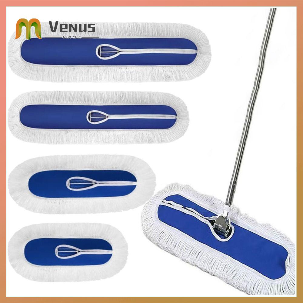 PZJBDI SHOP Bông Vải thay thế cho cây lau nhà phẳng Có thể tháo rời 40/60/80/100/120cm. Phụ kiện chổi lau nhà  Có thể giặt Đầu lau lớn cho khung lau nhà kích thước tiêu chuẩn