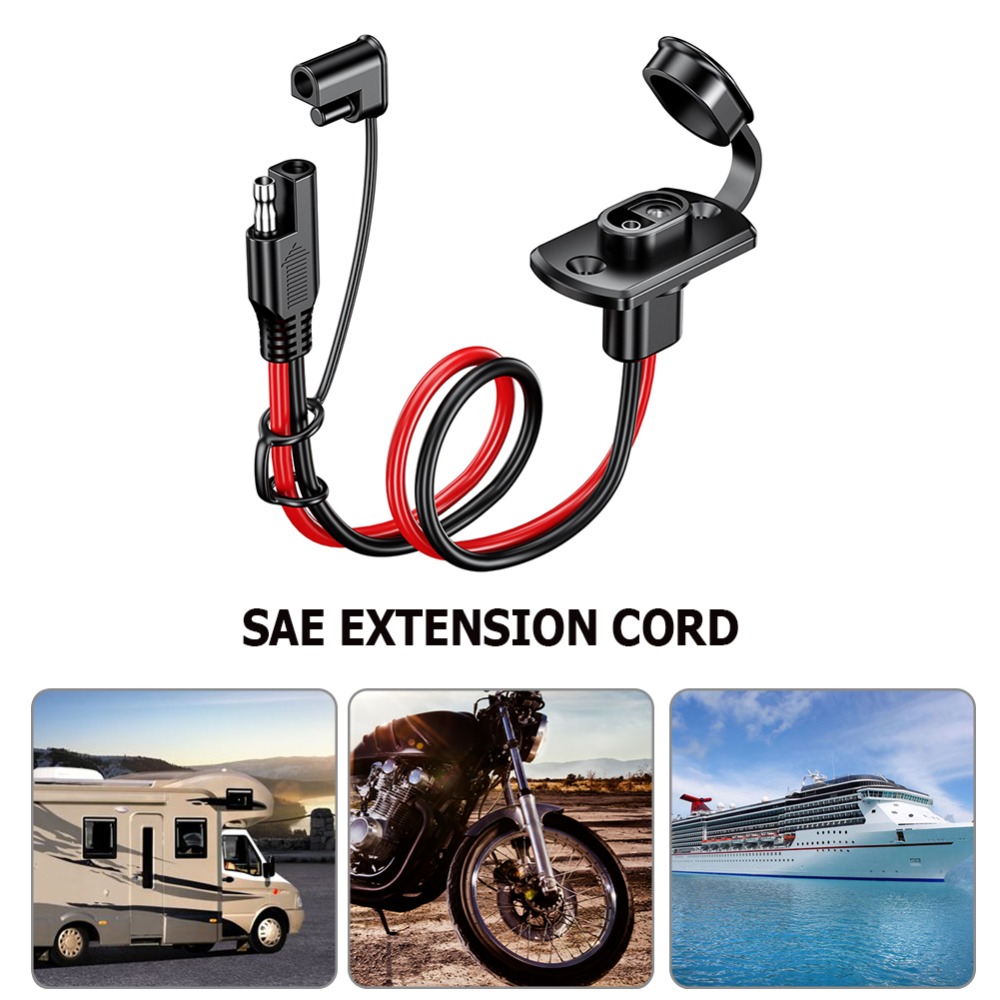 năng lượng trời Cáp chuyển đổi SAE Đường dây mở rộng Không thấm nước Được sử dụng phổ biến Cáp nguồn Flushbonading Chuyển đổi kết nối pin trời Cáp nối dài SAE Cáp kết nối bảng điều khiển ô tô Đường dây kết nối SAE đến SAE Dây nối dài ắc quy ô tô