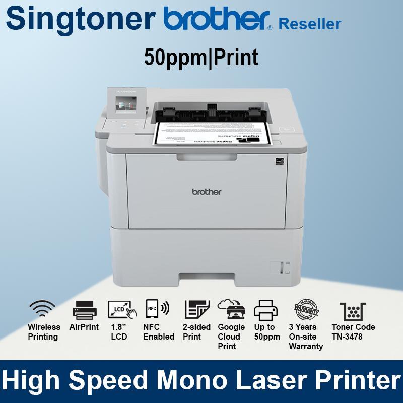 [Local Warranty] Brother HL-L6400DW Business Boost proficiency with the Super High Speed Monochrome Laser Printer HLL6400DW HL-L6400 DW HL L6400 DW Singapore