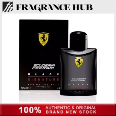 [Original] Ferrari Scuderia Ferrari Black EDT Men 125ml ( By Fragrance Hub )