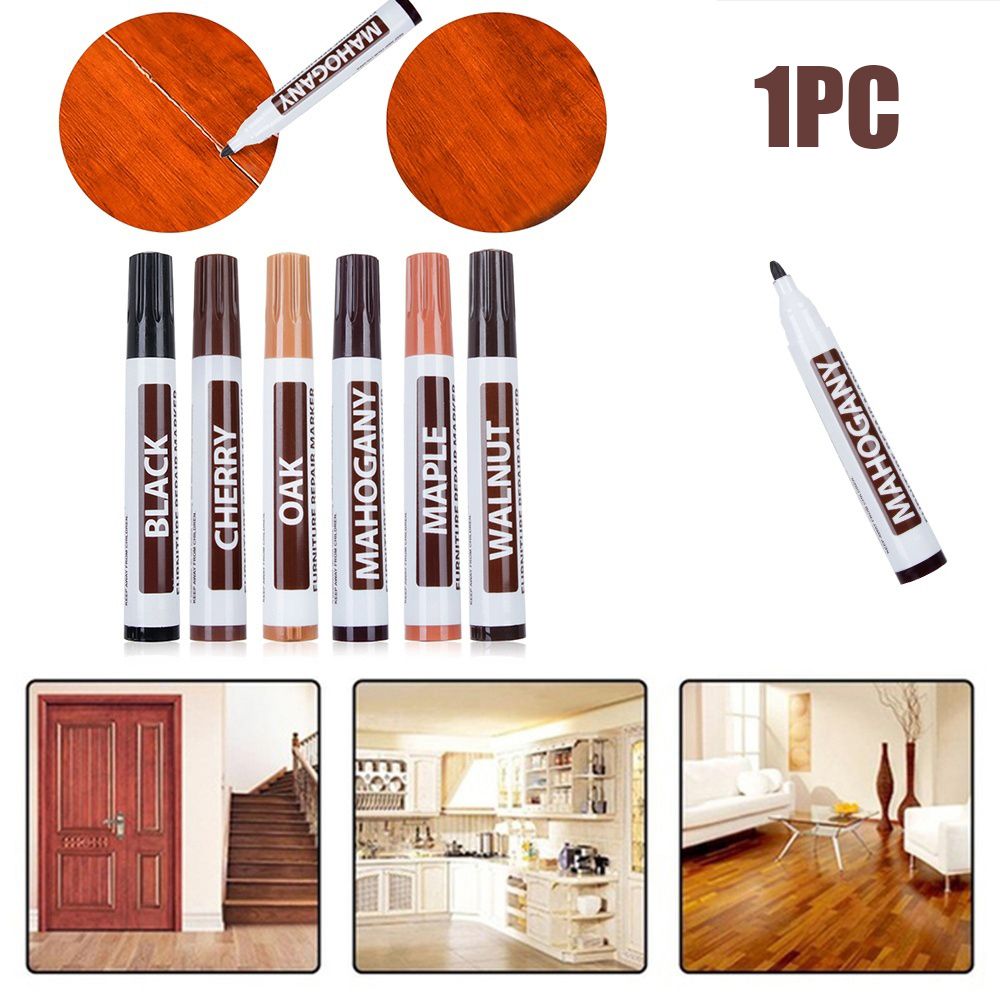 Furniture Repair Markers Wood Touch Up Marker Pen Wax Sticks Crayons Chair  Sofa Stains Scratches