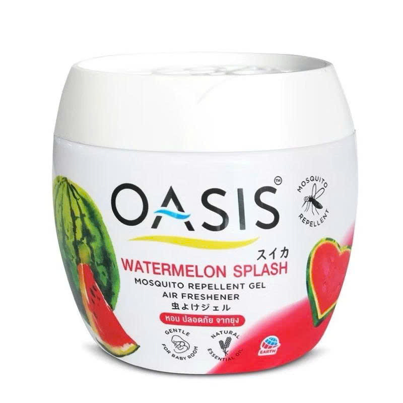 Sáp Thơm Oasis 180g Chuẩn Thái Cao Cấp – Thơm Phòng, Đuổi Muỗi, Dễ Sử Dụng, Hương Thơm Thư Giãn