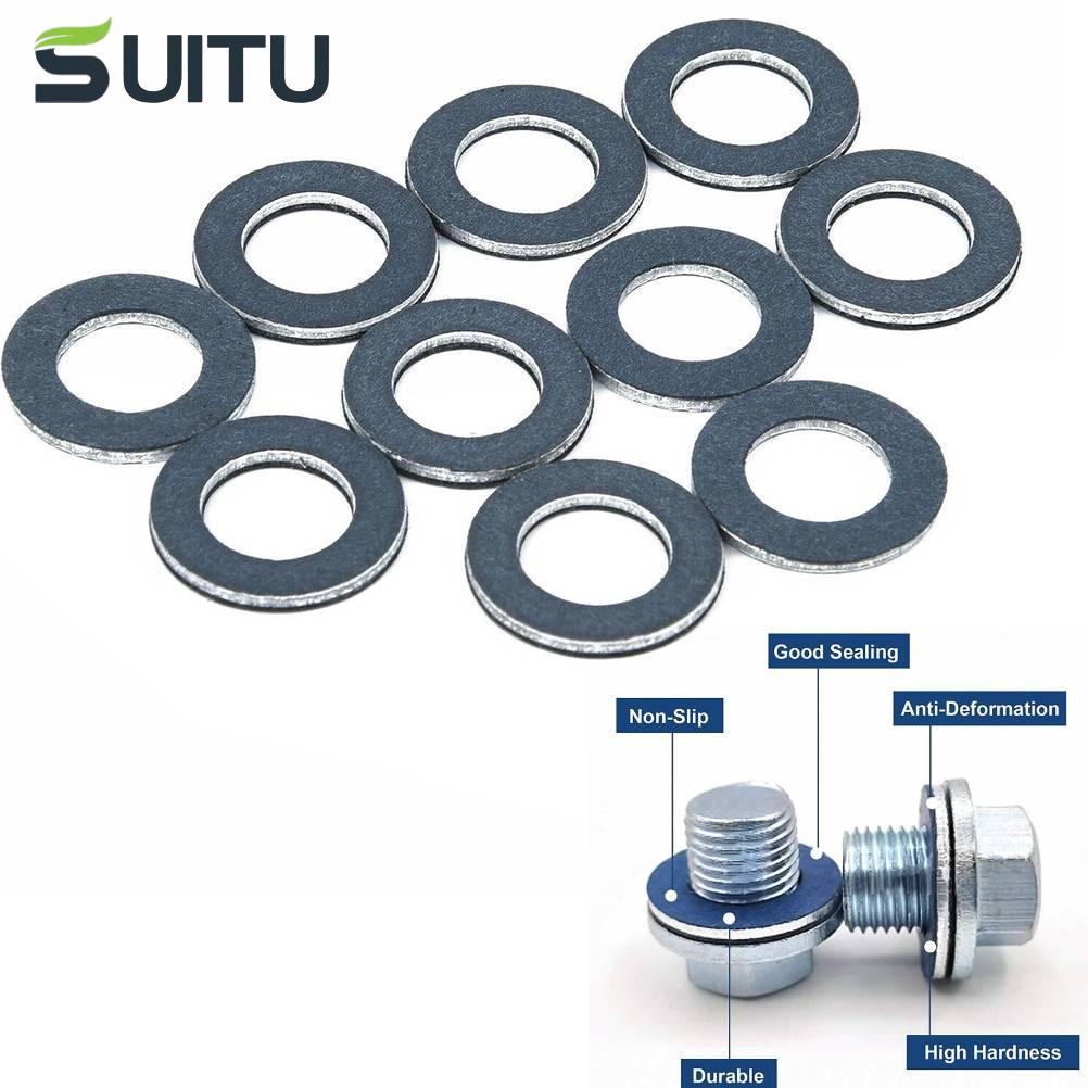 automalls Gasket Set Compatible with Multiple Toyotas' Engine Oil Drains Ten Count 【NEW】 ราคา 36 บาท*ส่งฟรี
