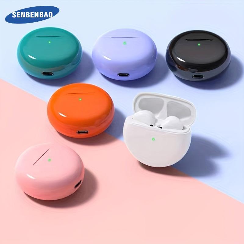 Tai nghe nhét tai Bluetooth không dây TWS Senbenbao Tai nghe nhét tai âm thanh nổi Tai nghe nhét tai tai nghe Cảm ứng tai nghe nhét tai Pro6
