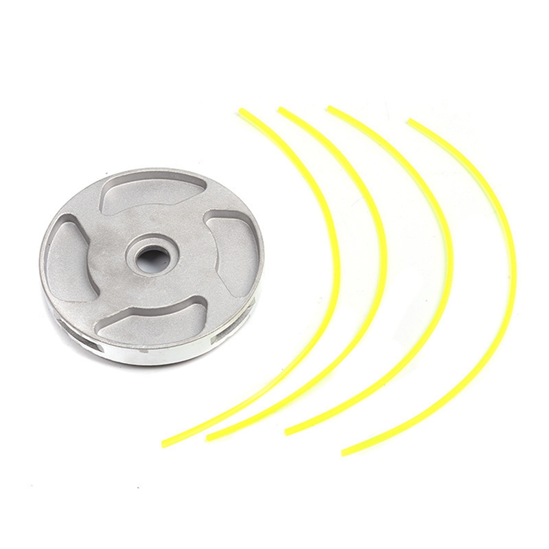 Đầu Máy cắt cỏ nhôm 110x16mm với 4 Dây Nylon để thay thế strimmer Máy cắt cỏ dạng đeo vai