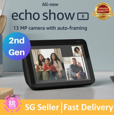 Echo Show 8 2nd Gen, 2021 release HD smart display with Alexa and 13 MP camera