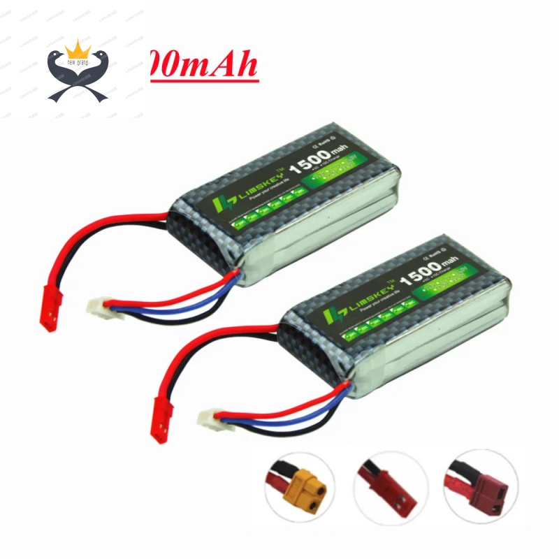 Brand new High Quality 7.4V 1500mAh Lipo RC Car Boat Helicopter Parts 2s Lithium battery 7.4v JST/T/
