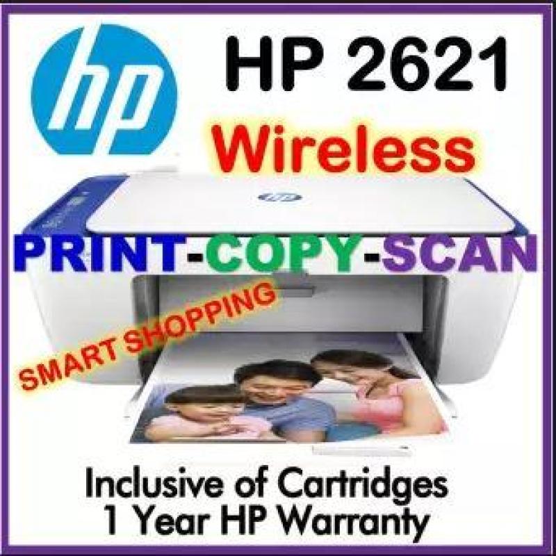 HP Printer 2621 2623 Wireless Print Scan Copy Wifi with free cartridges Singapore