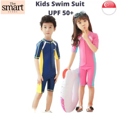 Kids swimsuit UPF 50+ One-piece Long Sleeve Swimsuit Swimming Suit