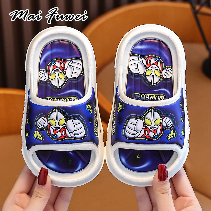 MAIFUWEI รองเท้าเด็ก รองเท้าเด็กผู้หญิง รองเท้าเด็กผู้ชาย รองเท้าหัวโตผญ รองเท้าแตะเด็ก ยืดหยุ่น ใช้ หลายสี สไตล์มินิมอล CTX2451H3I 21Z240523 ราคา 139 บาท*ส่งฟรี