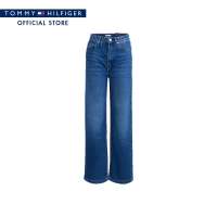 Tommy Hilfiger กางเกง ผู้หญิง รุ่น XW0XW07608 1A5 - สียีนส์ ทรง Relaxed
