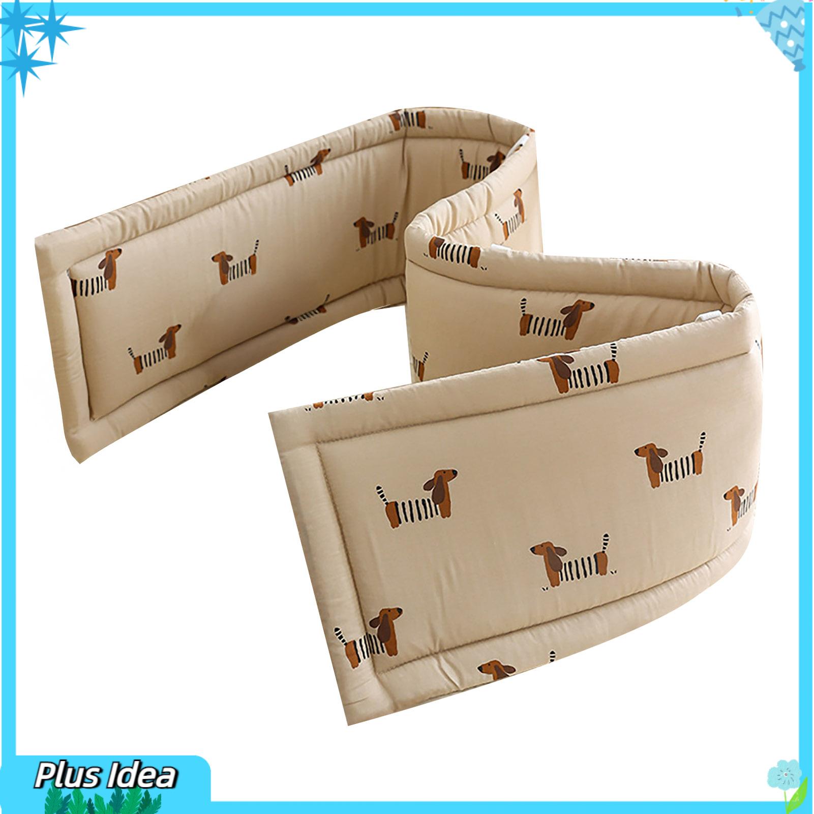 Plus Idea Baby Crib Bumper Non-slip Crib Bumper Universal Soft Crib Bumper for Baby Crib Breathable Cotton Padding Safe Side Guard Protector for Boys Girls Baby Playpen and Bed Liner – Comfortable Secure Presyo 598 Piso*Libreng Shipping