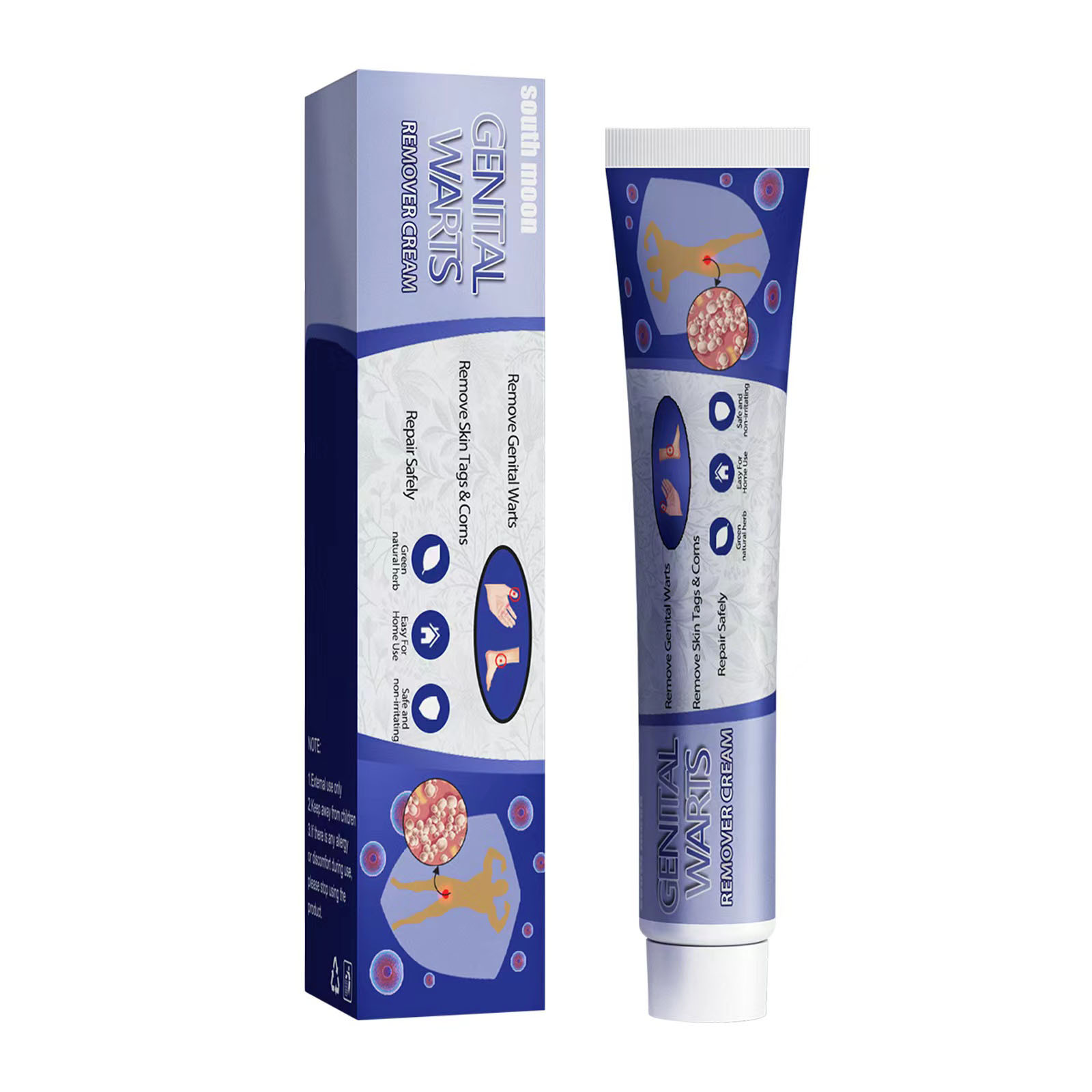 South Moon Wart Remoal Cream Tẩy nốt ruồi đánh bật các loại mụn trên cơ thể xóa mụn ruồi trên mặt, tàn nhang, mụn cóc, mụn thịt , mụn cơm, mắt cá tại nhà an toàn, gel làm mờ sẹo, kem ngừa sẹo lồi thâm sẹo rỗ lâu năm các loại sẹo mụn