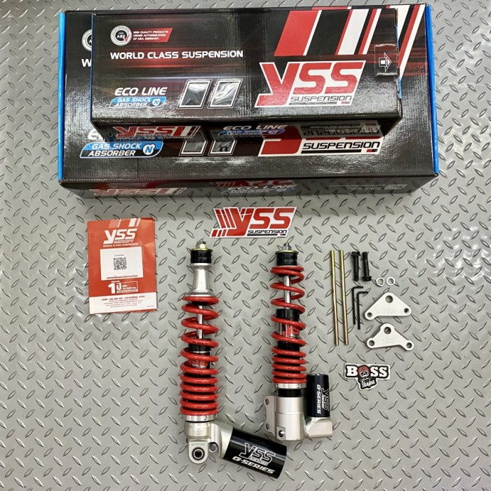 PROMO- SHOCK TABUNG YSS FRONT & REAR VESPA S LX LXV 2V 3V IGET-Kumma.id Harga 7,360,000 rupiah*Gratis Ongkir