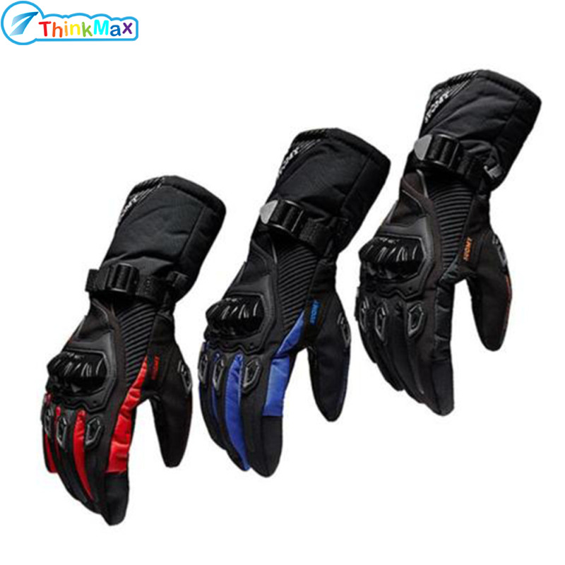 Clearance price!!Unisex Windproof Waterproof Motorcycle Racing Winter Bicycle Cycling Gloves ราคา 499 บาท*ส่งฟรี