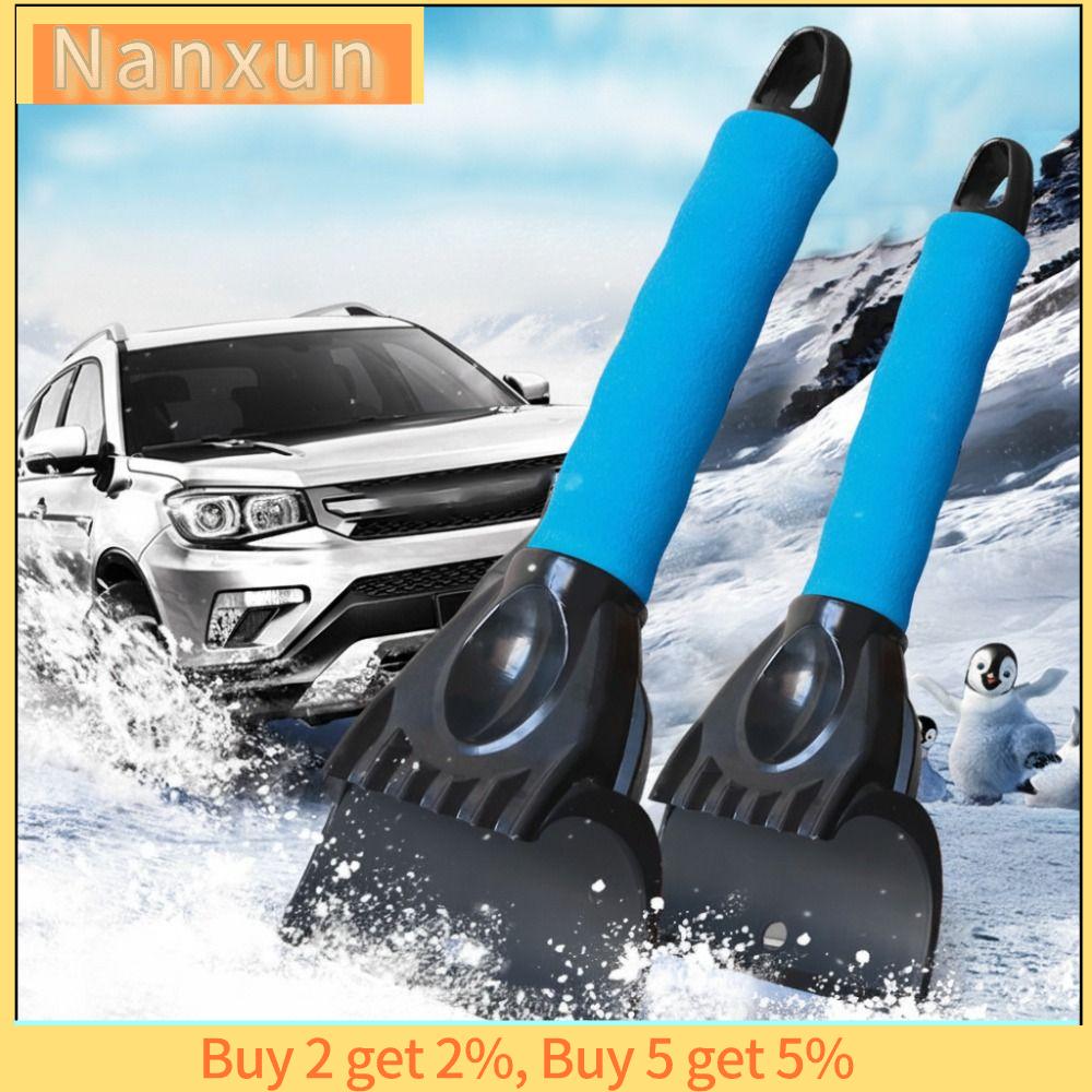 NWSJ Hiệu quả cao Xẻng tuyết ô tô Tiết kiệm lao động Mạnh mẽ Cạo băng xe hơi Di động Máy làm sạch tuyết cho cửa kính ô tô