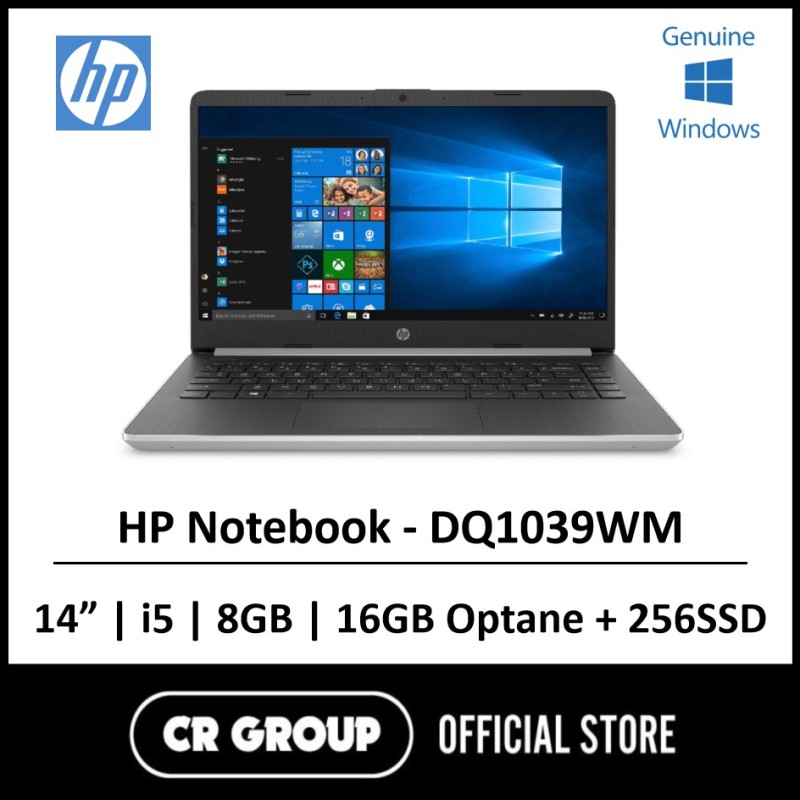 Same Day Delivery Option* HP Notebook 14 - DQ1039WM 10th Gen Intel® Core™ i5-1035G1 8GB DDR4 RAM 256GB SSD!!!BEST FOR W.F.H!!!