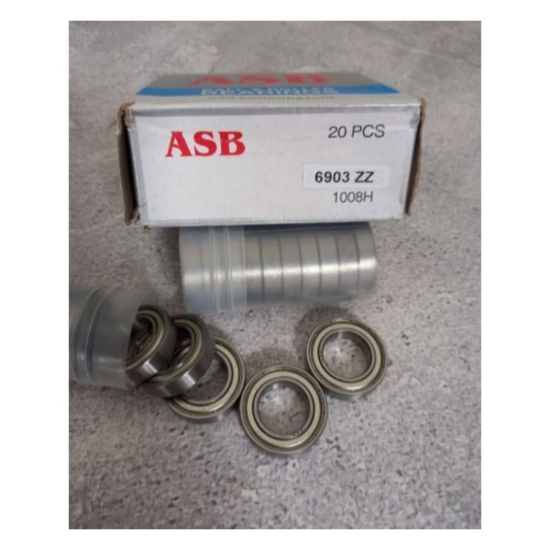 Ball bearing 6903 2RS ASB Harga 15,000 rupiah*Gratis Ongkir