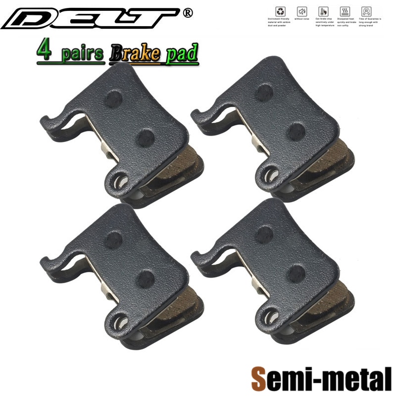【Big-Sales】 4 Pair Disc Brake Pads For M596 M595 M535 M665 M775 776 765 Xt/r 975 966 965 Semi - Metallic Zoom Hb-870/875/110