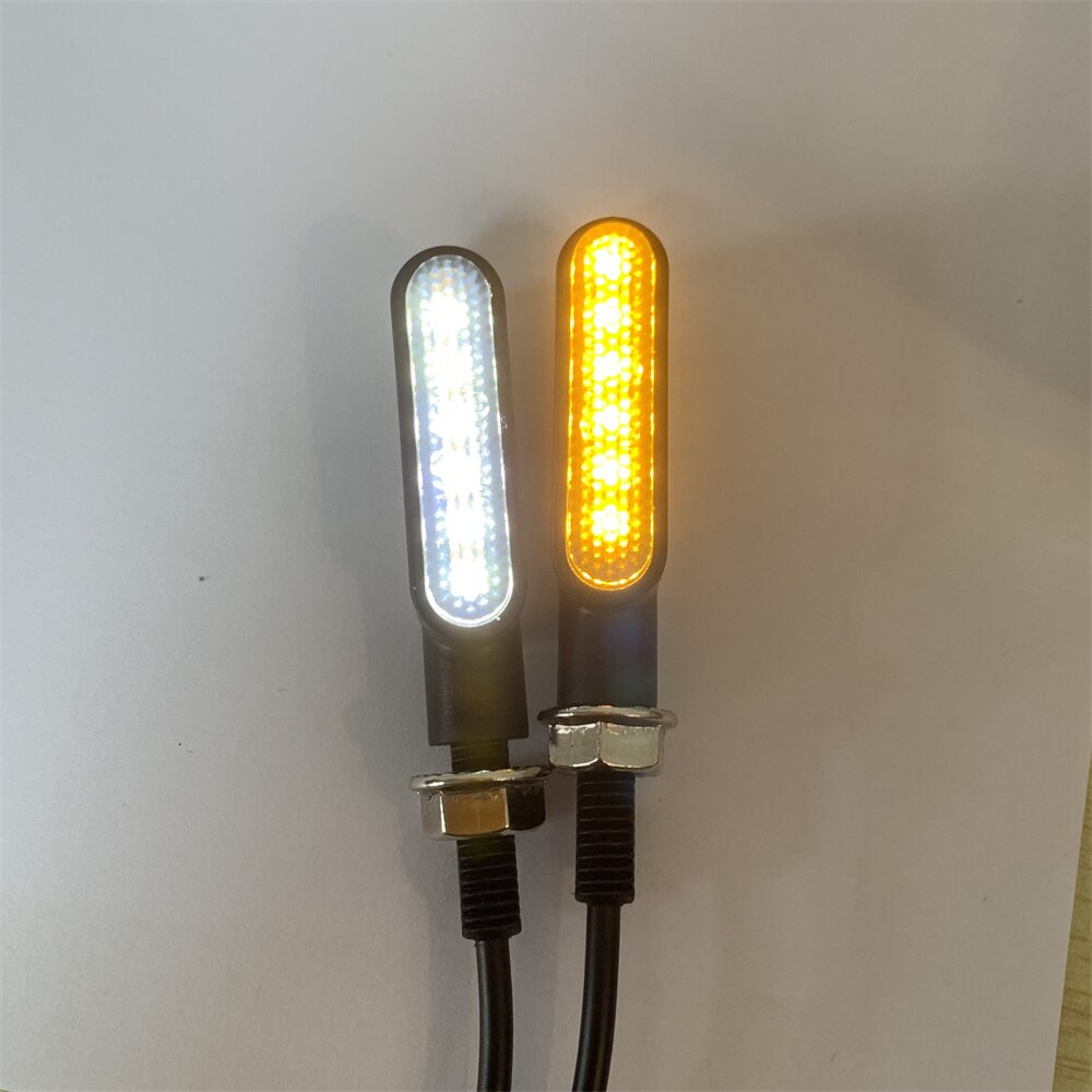 New 6LED Mini tín hiệu báo rẽ đèn chảy xe máy phần