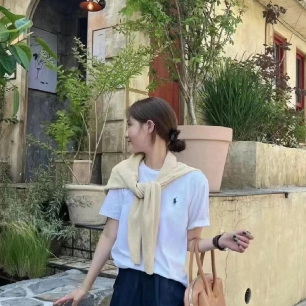 Áo polo Nữ Ralph Lauren Vải Cotton