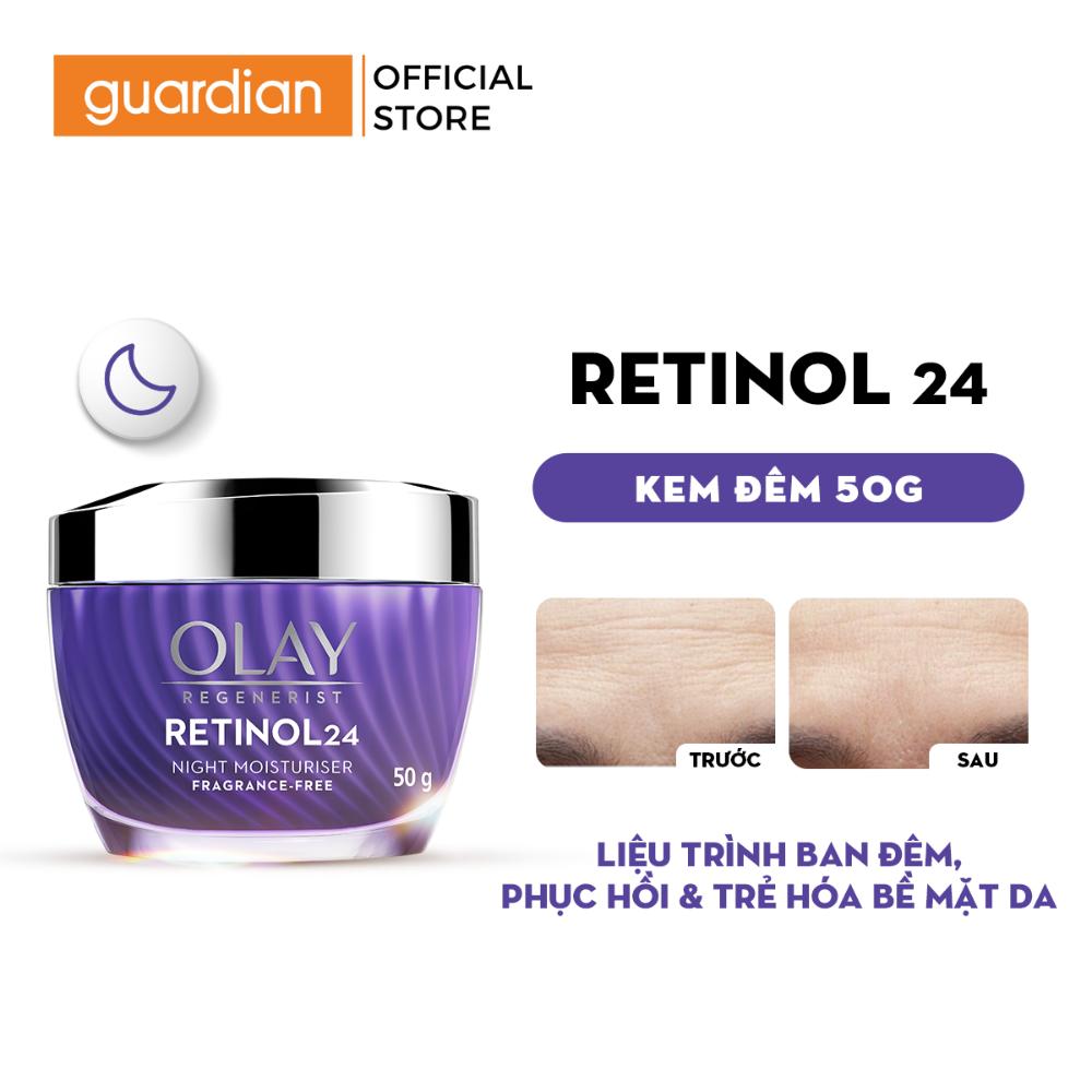 Kem Dưỡng Ẩm OLAY RETINOL24 Giúp Hỗ Trợ Mờ Nếp Nhăn 50G  Guardian Việt Nam