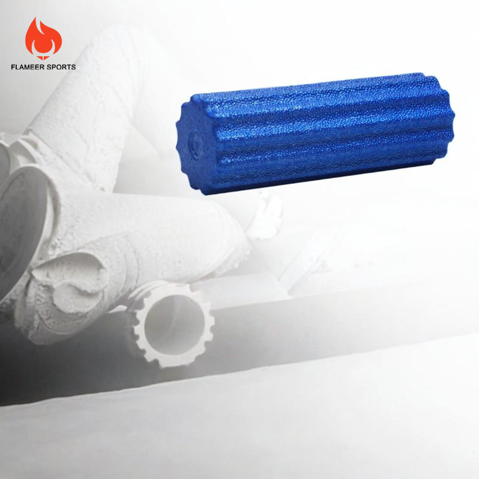 Flameer bánh răng hình con lăn bọt biển Thiết bị tập thể dục phụ kiện mềm mật độ cao xách tay bỏ túi tập thể dục thư giãn con lăn cho du lịch