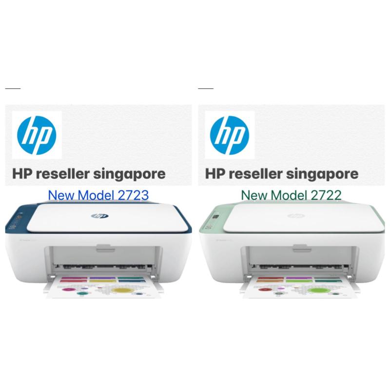 New Model HP DeskJet 2722/2723 All-in-One Printer print, copy, scan, wireless - 1 Year warranty by HP Direct (Orderable Supplies HP 67, 67xl ) Singapore