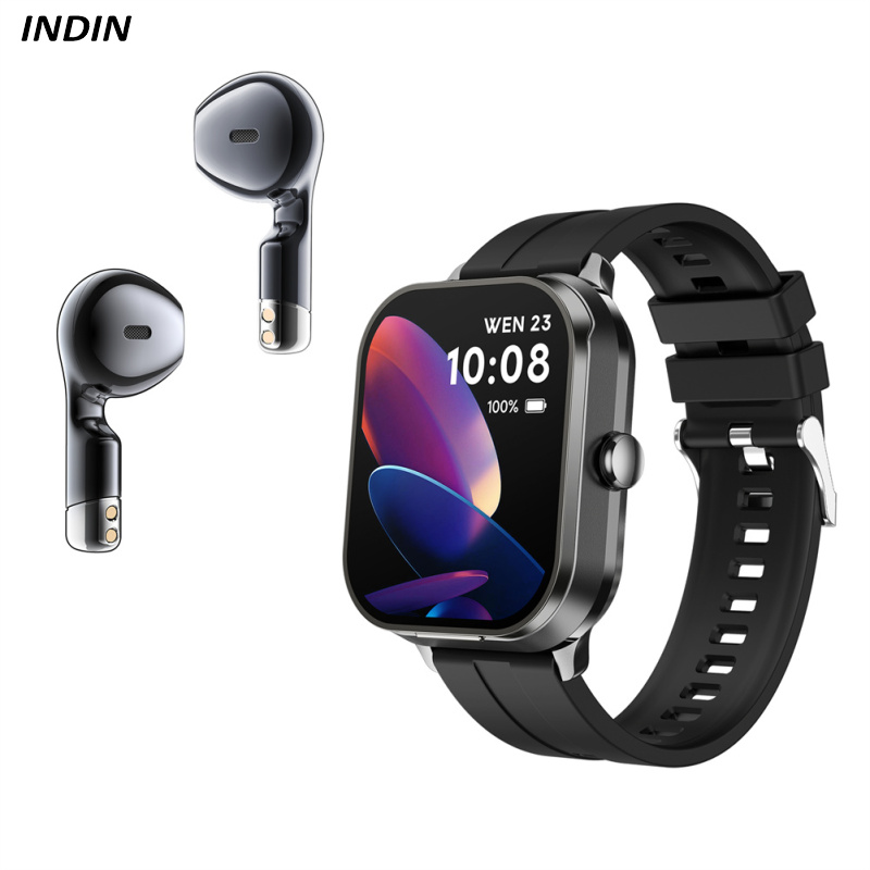 D8Pro Đồng hồ thông minh Với Earbuds V5.3 Tai Nghe Smartwatch theo dõi thể dục thể thao theo dõi sức