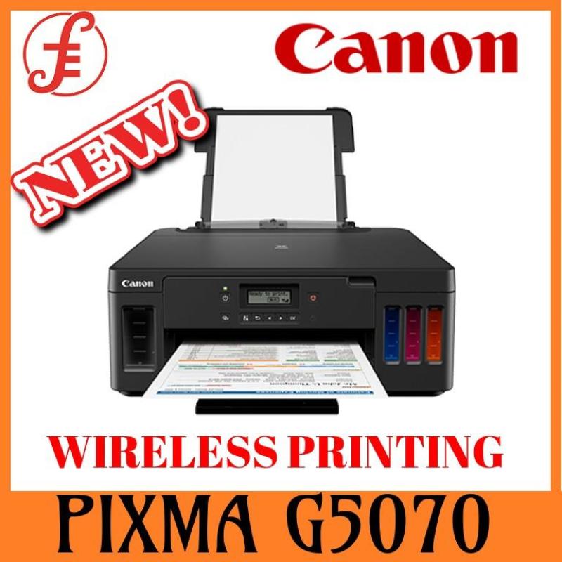 Canon PIXMA G5070 Refillable Ink Tank Wireless All-In-One for High Volume Printing Singapore