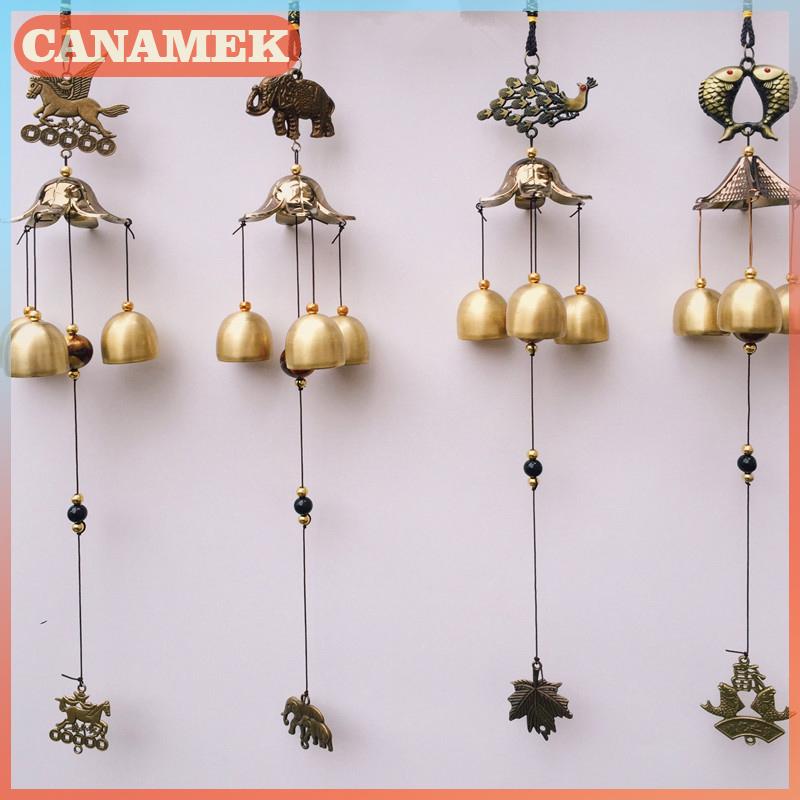 Canamek Hh Cici Shop Antique Copper Wind Chime Mobile Outdoor Garden Yard Home Decoration Metal Wind Chime Mobile Wind Chime ราคา 42 บาท*ส่งฟรี