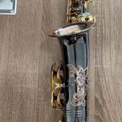 Professional German Crafted Black Nickel Alto Saxophone with Case