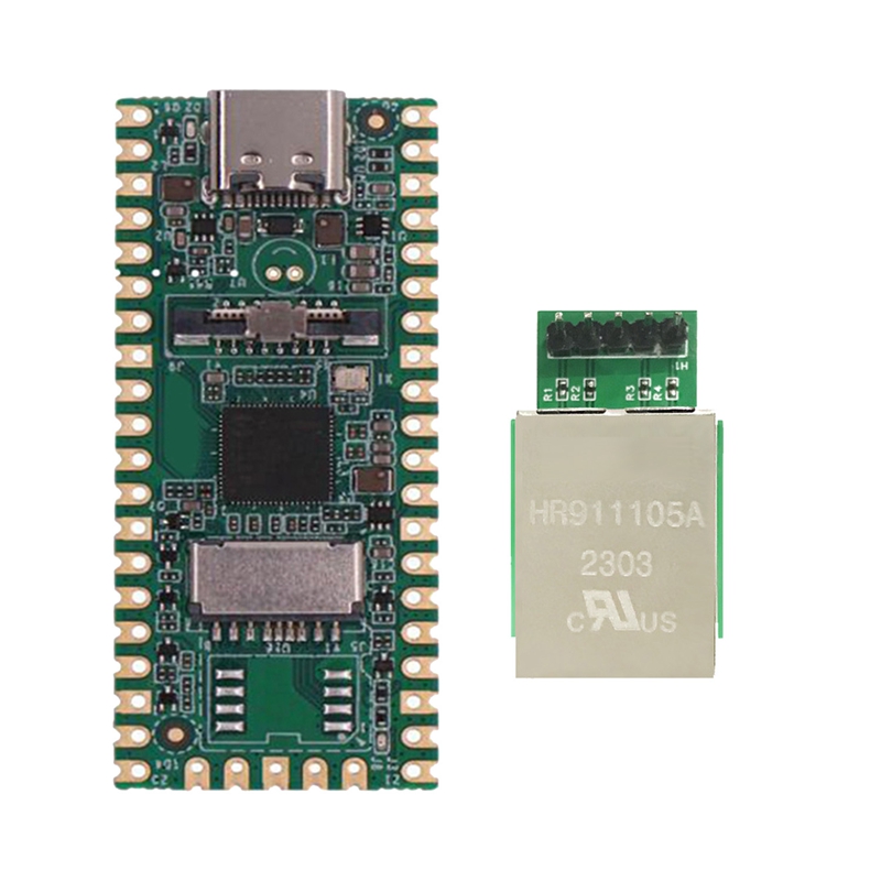 RISC-V Milk-V Duo Development Board+RJ45 Port Dual Core CV1800B PCB