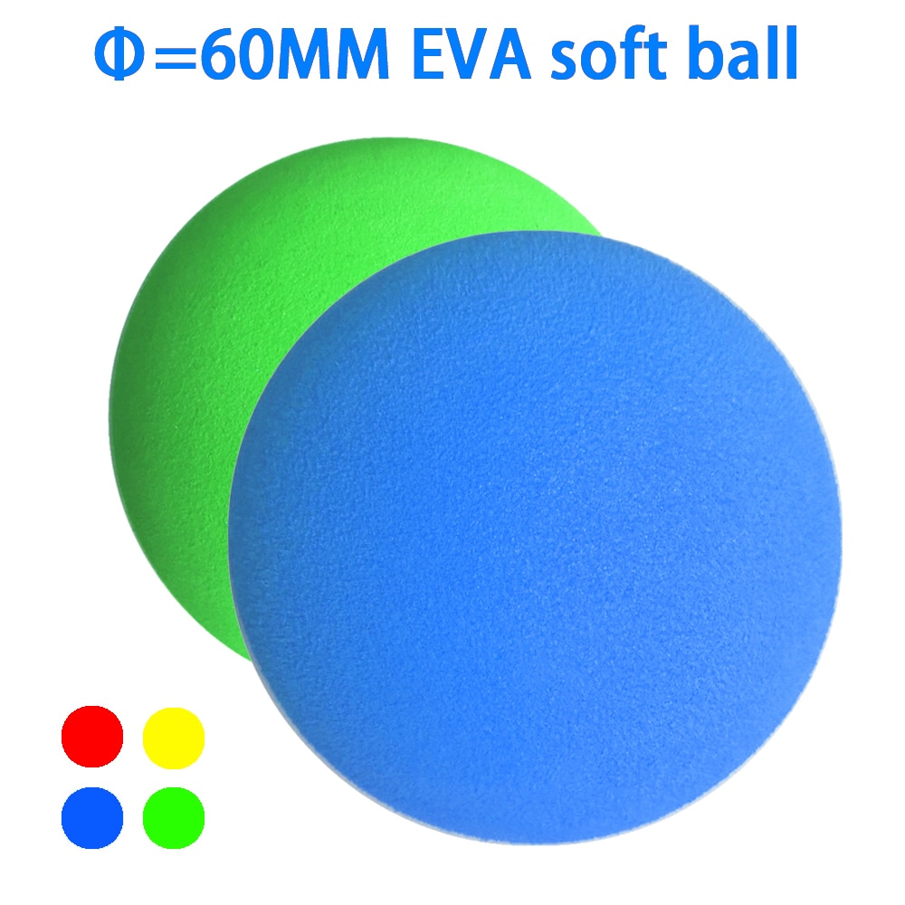 60Mm Big Golf Balls Pet Toys Foam Fetch Balls Soft Interactive Cat Dog