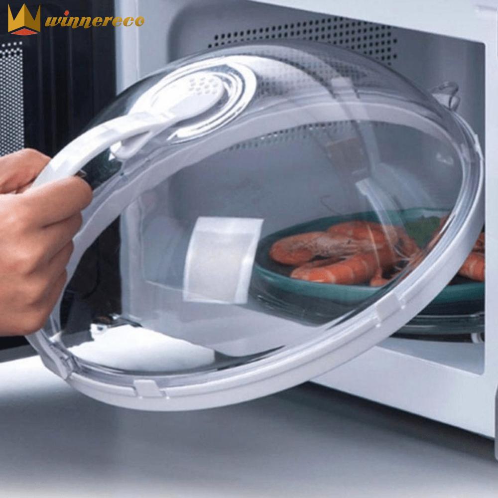 BPA Free Transparent Cooking Supplies with Steam Vents Guard Lid Dishwasher Safe Kitchen Tools Microwave Food Cover Anti-Splatter Lid Microwave Plate Cover ราคา 99 บาท*ส่งฟรี