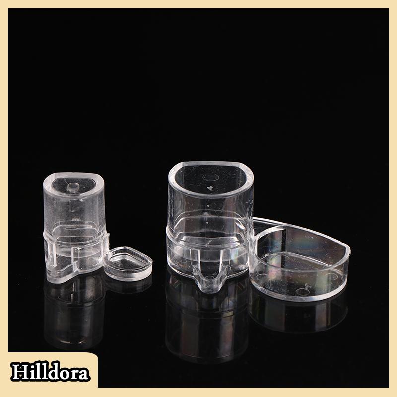 [Hilldora] 1PC Vòng Thiết Kế Thực Phẩm & Nước Khu Vực Cho Ăn Cho Kiến Tổ Trang Trại Kiến Acrylic Côn Trùng Tổ Kiến Khu Vực Cho Ăn Vật Nuôi Cho Kiến