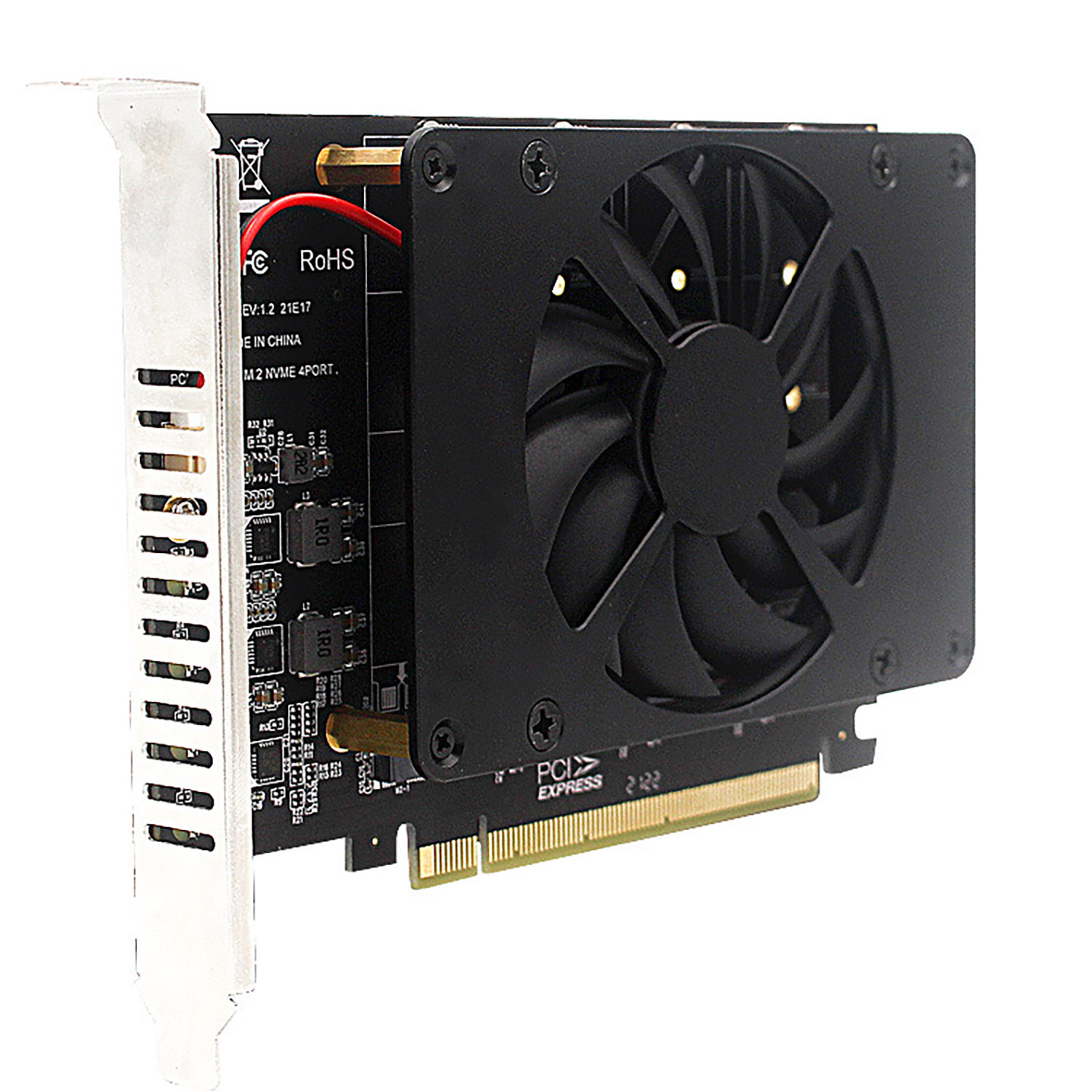 Norman Malthus Soft-raid Implementation under Win10 Expansion Card for 4-disk Soft-raid High Speed Nvme M.2 Ssd to Pcie X16 Adapter Card with 4 Port Ssd Array for Motherboard Expansion Fast Raid-card for Pcie X16 - Thương hiệu Escam Giá 990,000 Đồng*Miễn phí vận chuyển