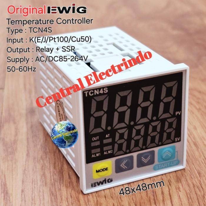 THERMO METER DIGITAL EWIG TCN4S 48X48MM OUTPUT RELAY+SSR AC/DC85-264V - Elvoir Store Giá 278,000 Đồng*Miễn phí vận chuyển
