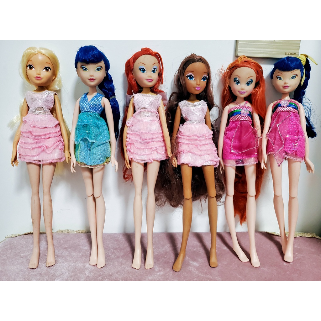 710★Winx Club Doll Búp Bê Cầu Vồng Câu Lạc Bộ Chính Hãng